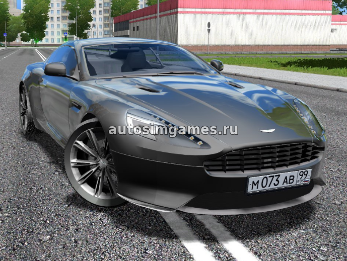 Машина Aston Martin Virage 2012 для City Car Driving 1.5.2 скачать мод