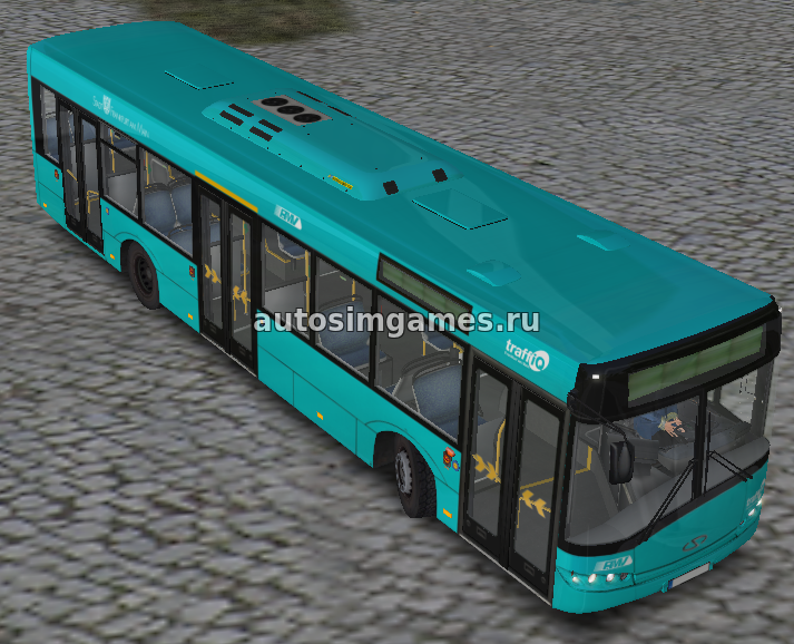 Автобусы Solaris Urbino III U12/U15/U18 для Omsi 2