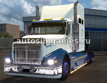 Грузовик тягач International 9400 для Euro Truck Simulator 2 v1.27 мод