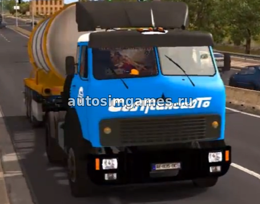 Грузовик Маз-504В-515В для Euro Truck Simulator 2 v1.27 скачать мод