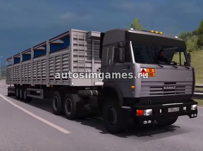 Камаз 54115-43118 для Euro Truck Simulator 2 v1.27