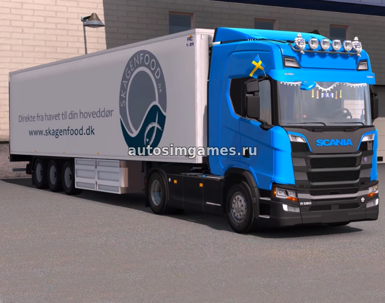 Грузовик Scania New Generation для Euro Truck Simulator 2 v1.28 мод