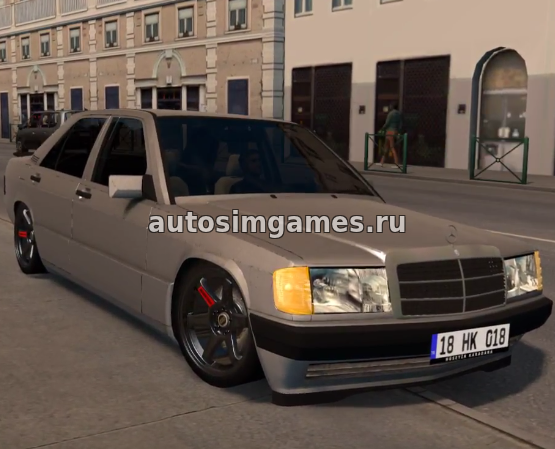 Машина Mercedes Benz 190E для ETS 2 v1.28 скачать мод