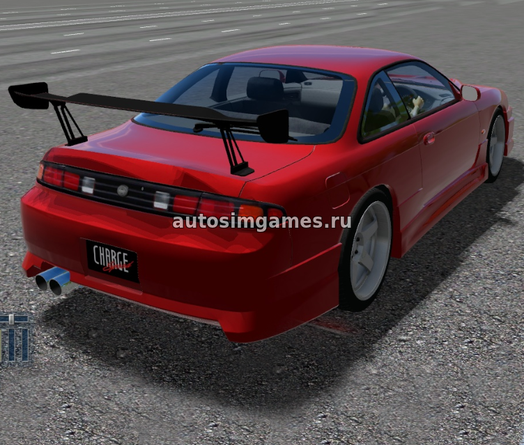 Nissan Silvia для City Car Driving 1.5.4