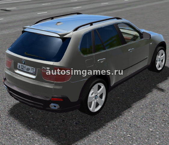 Немецкое авто Bmw X5 E70 3.0i для City Car Driving 1.5.4