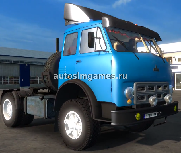 Советский грузовик Маз-504/515 для ETS 2 V1.28 скачать мод