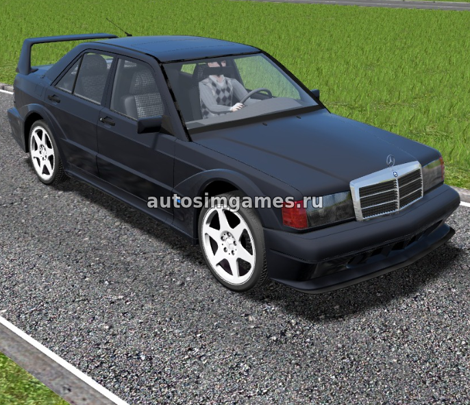 Mercedes-Benz 190E W201 для City Car Driving 1.5.5