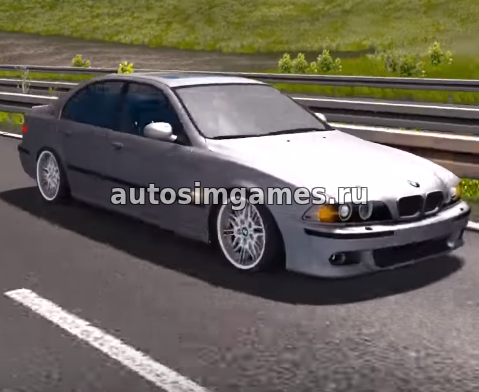 Легковая машина BMW M5 E39 для ETS 2 v1.28 скачать мод