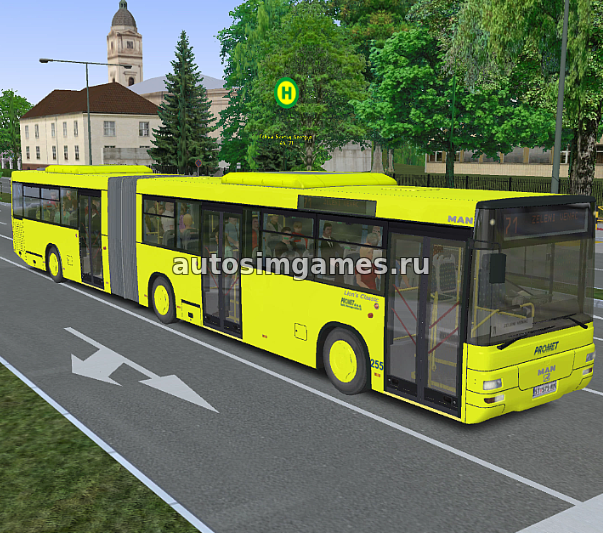 Мод пак автобусов MAN SL2xx & SG313 для Omsi 2
