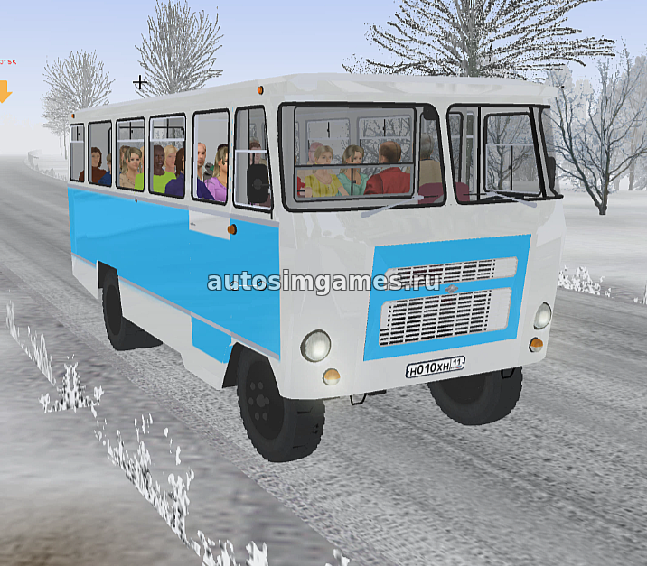 Советский ретро-автобус Кубань Г1А1 для Omsi 2