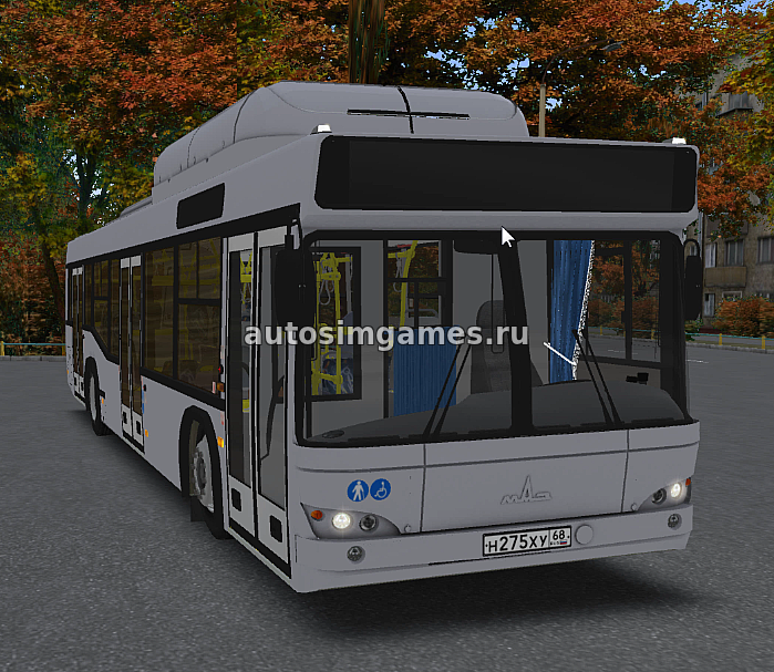 Мод белорусский автобус МАЗ-103.965 (2016) Запеченный для Omsi 2