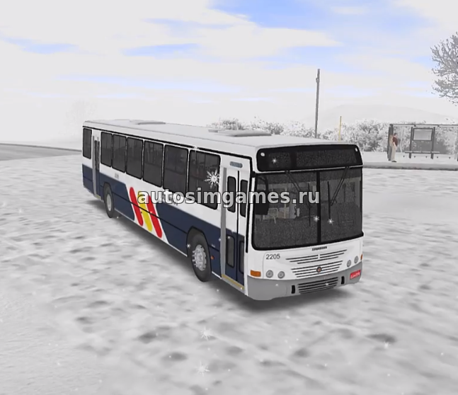 Мод иностранный автобус Marcopolo Scania F94HB для Omsi 2