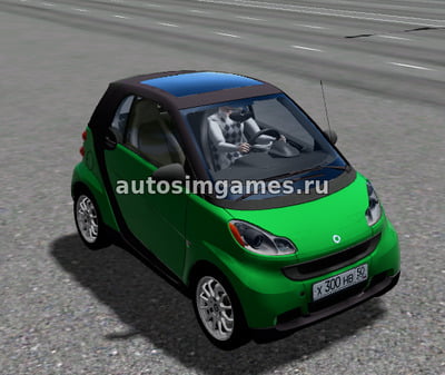 Smart Fortwo для City Car Driving 1.5.5