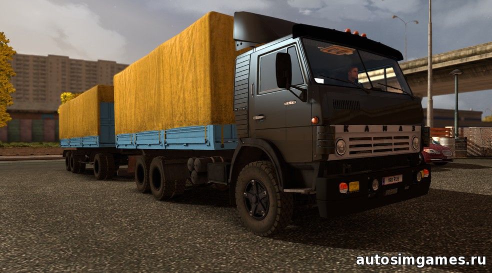 Мод КамАЗ-5410 Тандем для Euro Truck 2