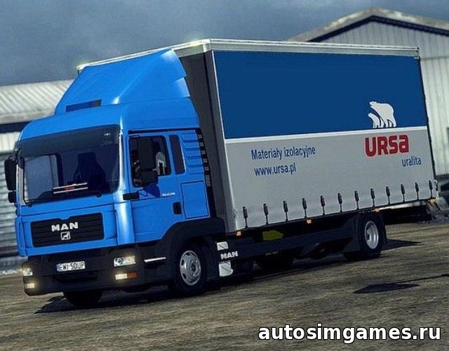 Мод MAN TGL 12.240 для Euro Truck Simulator 2