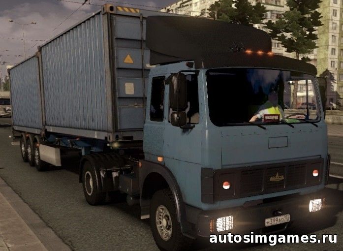 Мод МАЗ-5432 для Euro Truck Simulator 2