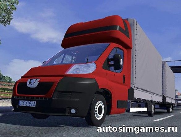 Peugeot Boxer для Euro Truck Simulator 2