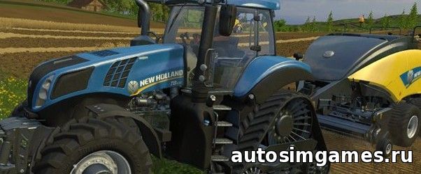 Newholland T8 435 SmartTrax V 1.0 для Farming Simulator 2015