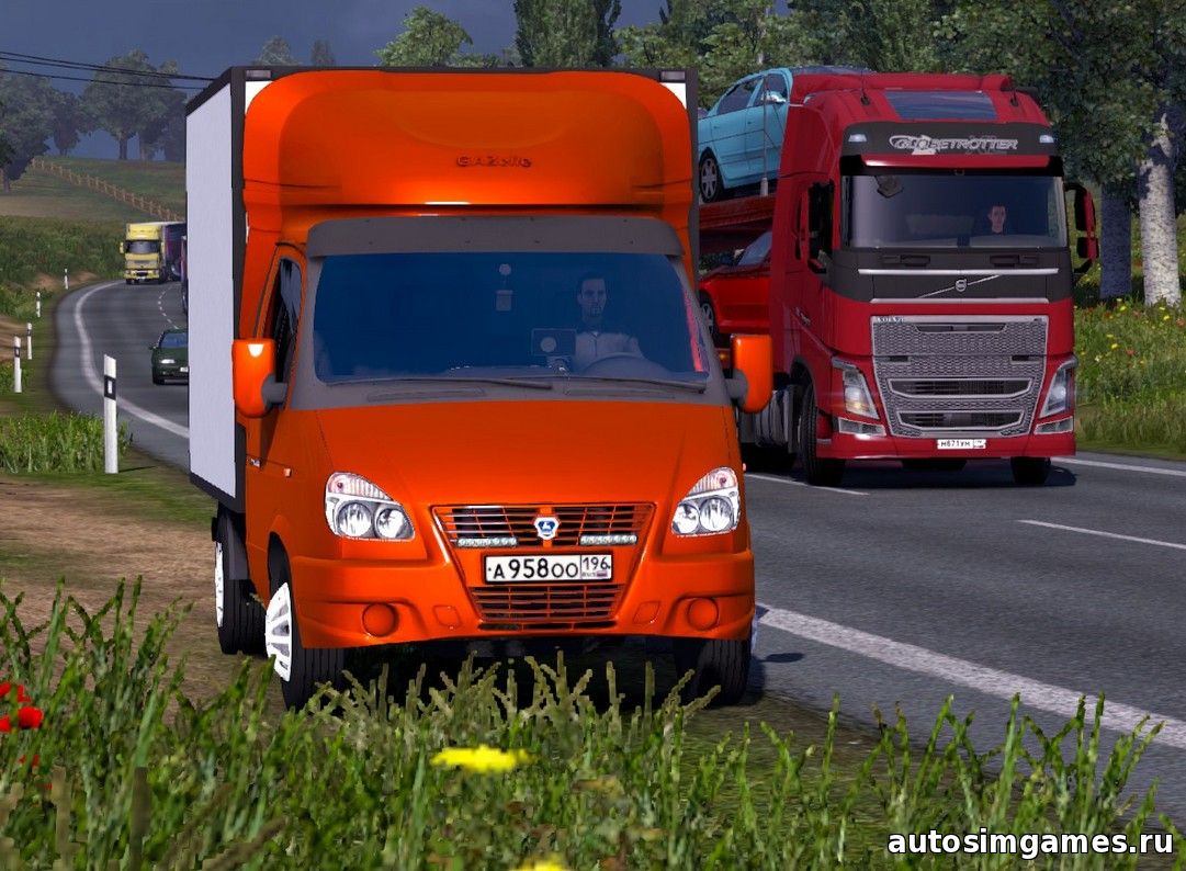 Газель 3302 Бизнес для Euro Truck Simulator 2