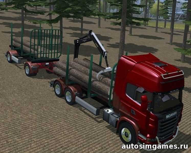 Scania R730 Манипулятор для Farming Simulator 2015