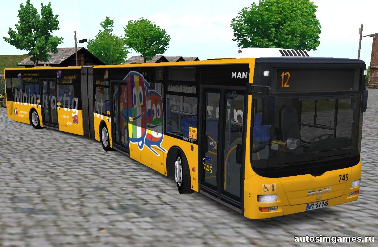 Автобус MAN Lion's City G для Omsi 2