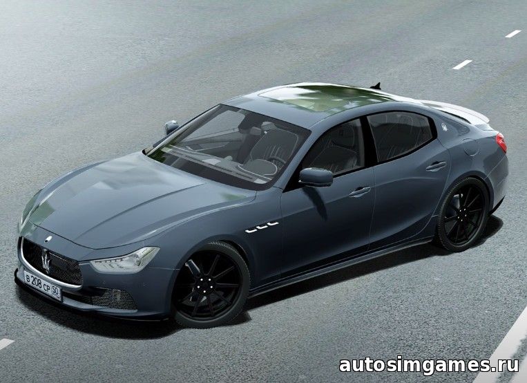 Мод Maserati Ghibli для City Car Driving 1.4.1