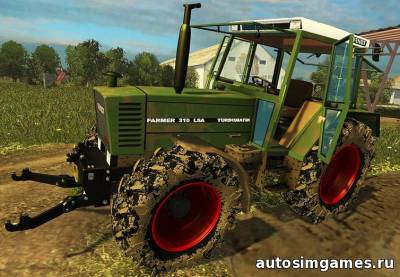 Мод Fendt Farmer 310 LSA для Farming Simulator 2015
