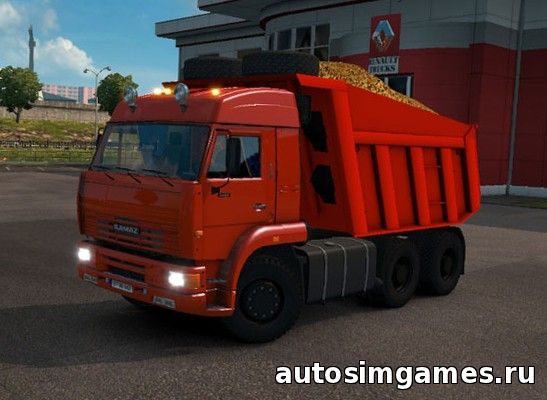 Камаз самосвал для euro truck simulator 2