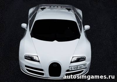 Bugatti Veyron Super Sport для City Car Driving 1.4.1