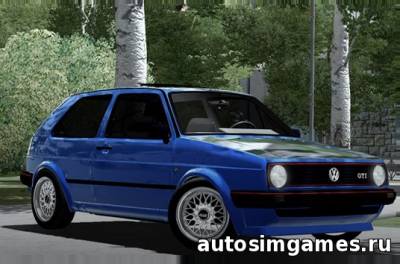 Мод Volkswagen Golf Mk2 GTI для city car driving 1.4.1