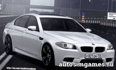 BMW M5 F10 для City Car Driving 1.4.1