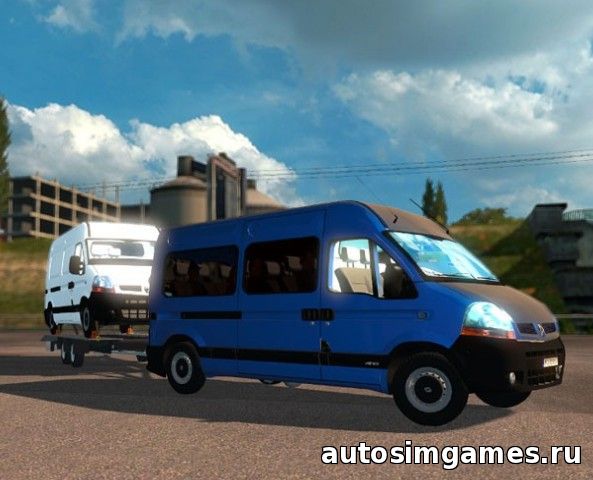 Мод грузовой микроавтобус Renault Master v 3.0 для ETS 2
