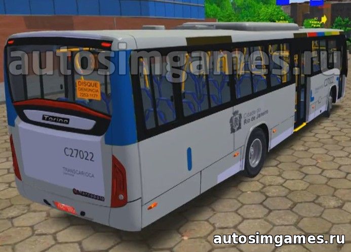 автобус Torino 2014 OF-1721 BLUETEC5-AC для omsi 2
