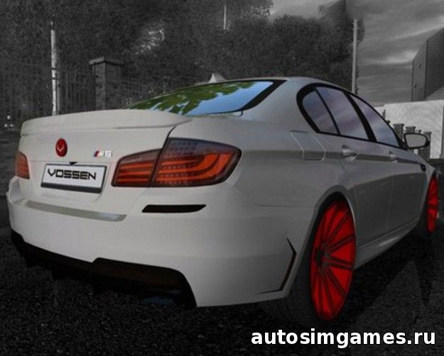 BMW M5 (F10) Vossen tuning для City Car Driving 1.5.1