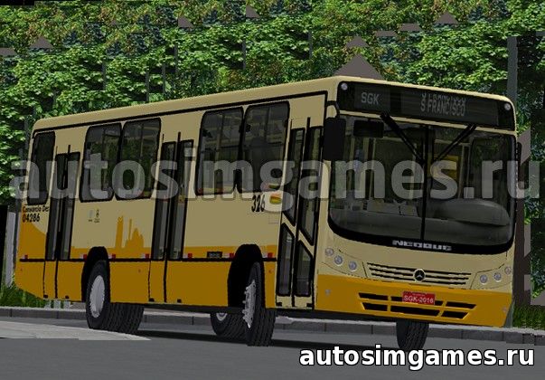 мод автобус Neobus Mega 2004 для Omsi 2