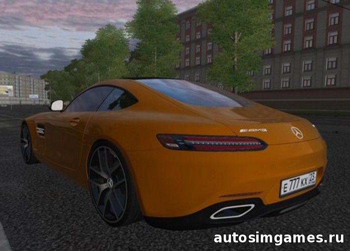 Mercedes-Benz AMG GT для City Car Driving 1.5.0
