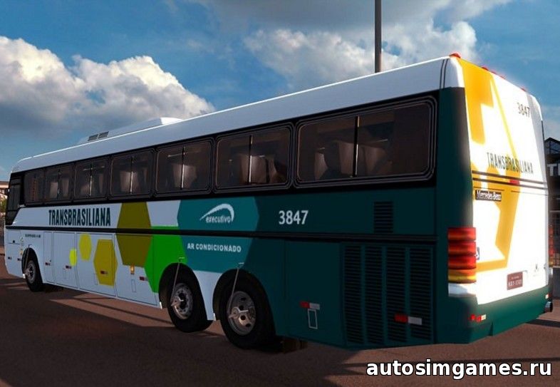 Мод автобус Mercedes O400 RSD для Euro Truck Simulator 2
