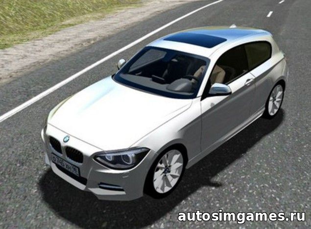 Мод машина BMW 120D (F21) для City Car Driving 1.5.0