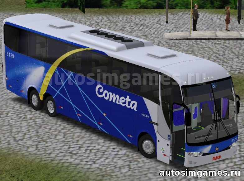 Мод туристический автобус Mercedes Benz O500RSD v2.0 для Omsi 2