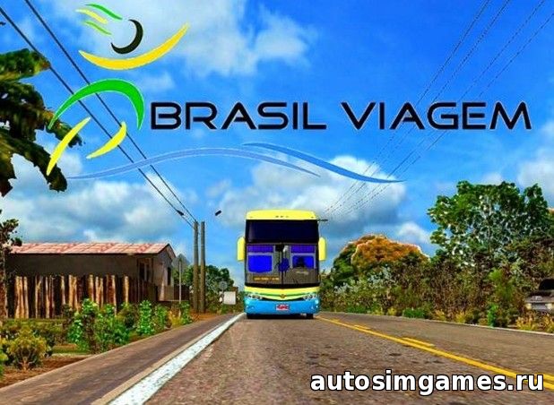 Карта Brazil Viagem для Omsi 2