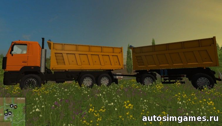 грузовик маз-6501 для farming simulator 2015