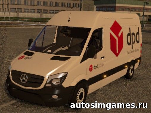 mercedes benz sprinter cdi311 для euro truck simulator 2
