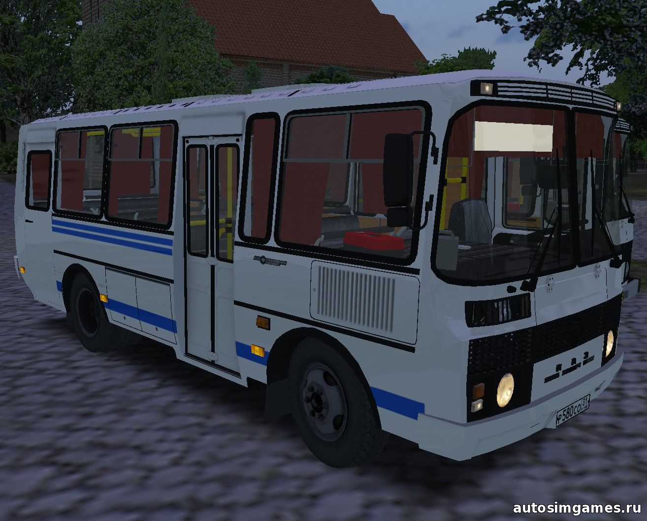 автобус паз-3205 новая версия для омси 2