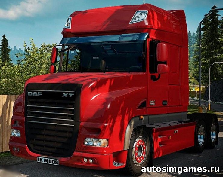 грузовик daf xt для euro truck simulator 2