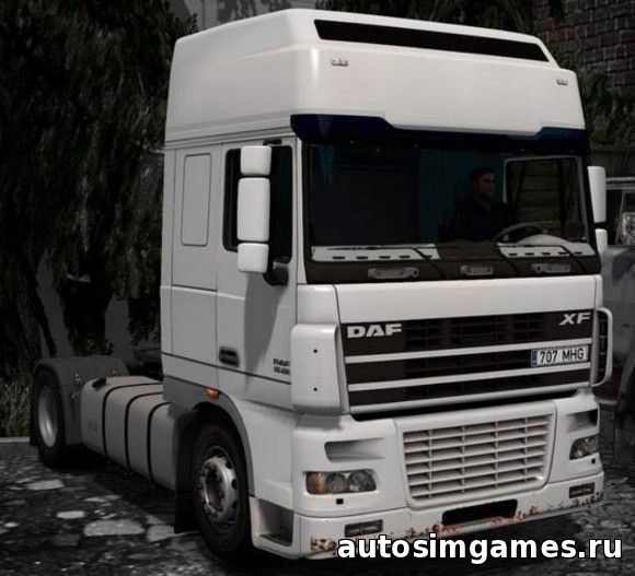 мод грузовик DAF XF95 euro 3 для Euro Truck Simulator 2