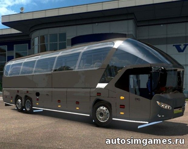 автобус neoplan starliner l для euro truck simulator 2