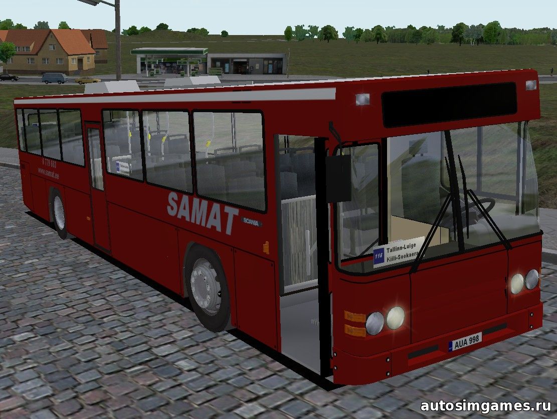 скачать автобус Scania 113 для Omsi 2