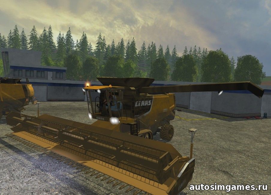 скачать комбайн Claas Lexion 770 для Farming Simulator 2015