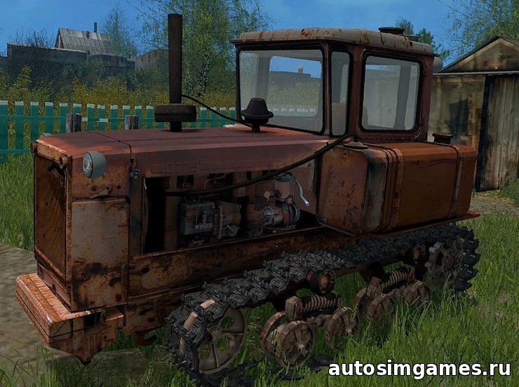 Трактор ДТ-75 для Farming Simulator 2015