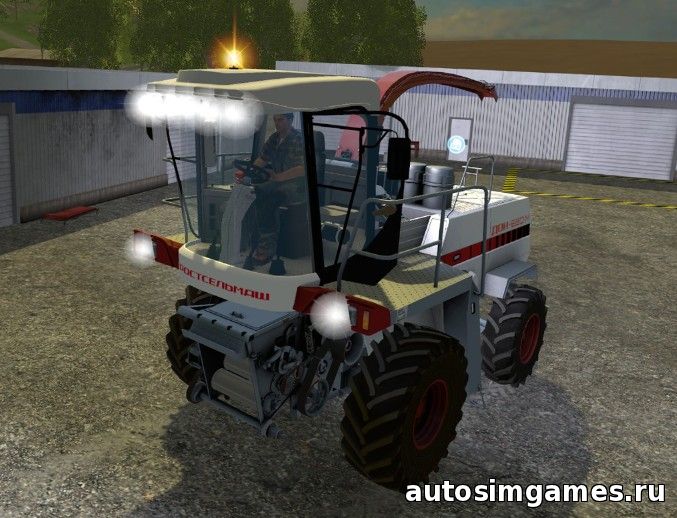 скачать мод комбайн дон 680м для Farming Simulator 2015